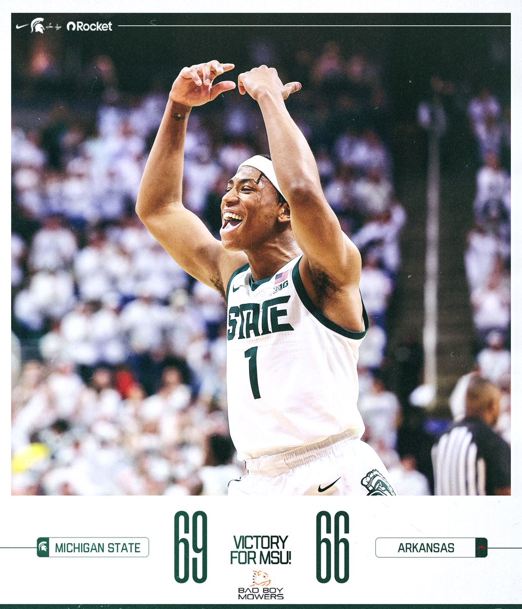 MSU sports haven’t made me this happy on a Saturday in quite some time.