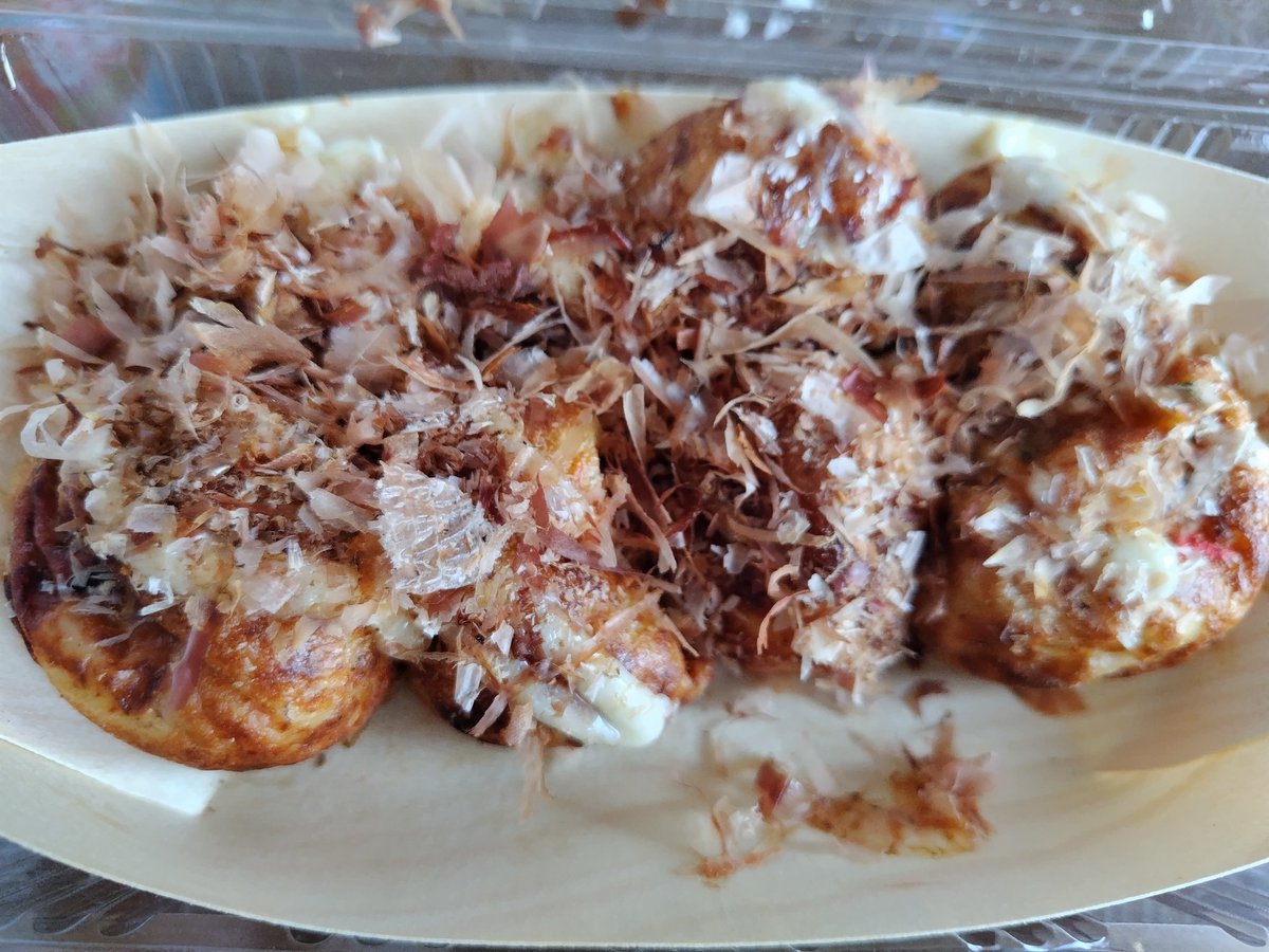 たこ焼き🐙食べてきたー😋