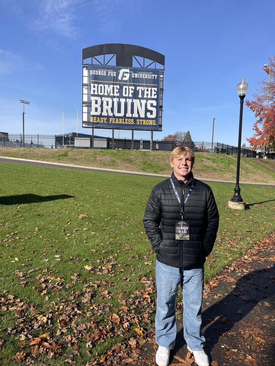 lcwade07's tweet photo. Thank you so much to all the coaches at @GFUFootball, I had a great time on today’s visit! https://t.co/hLg2BDo2kZ