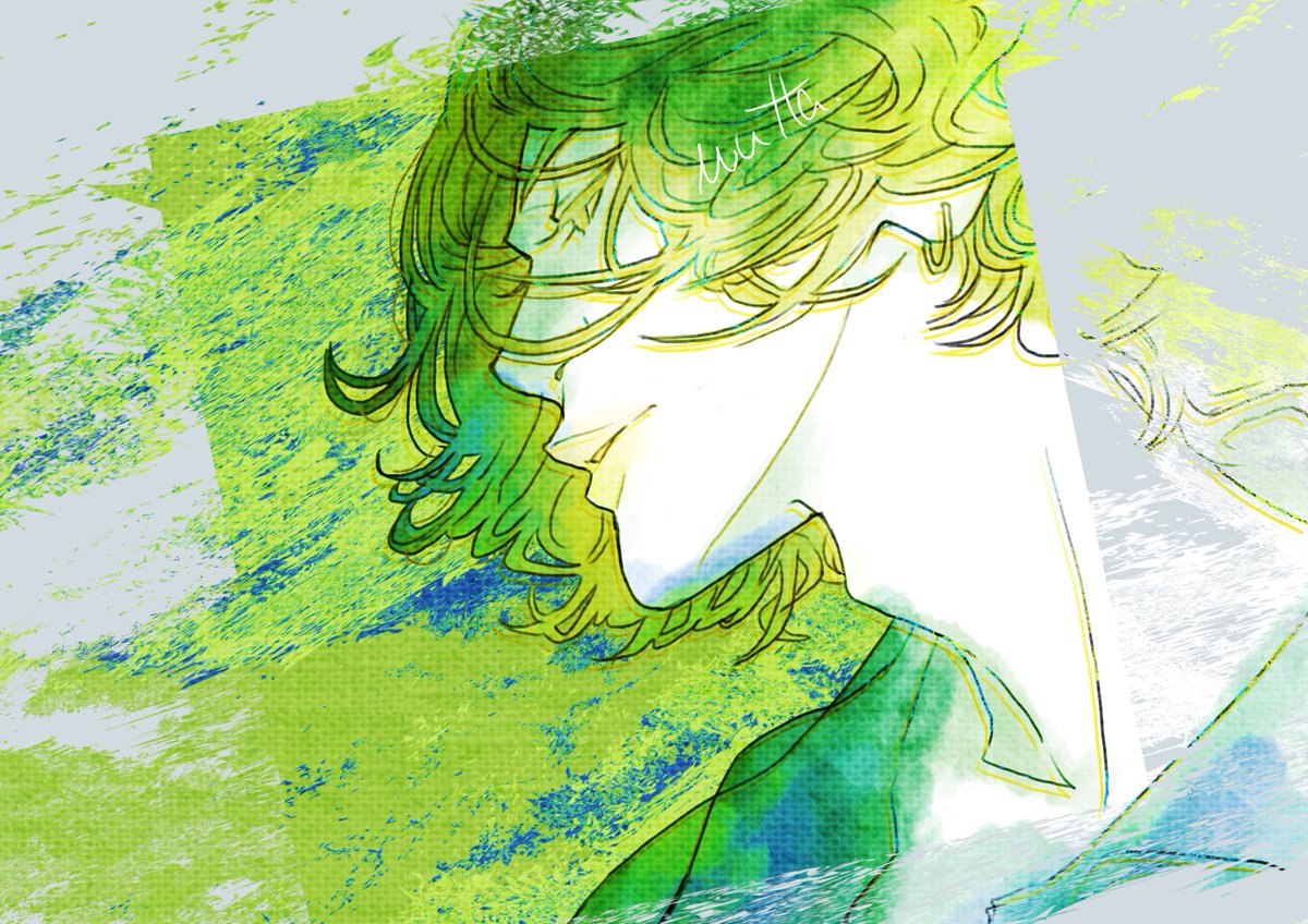 「YELLOW GHOST(再掲)」|むらたま(MUTTA)のイラスト