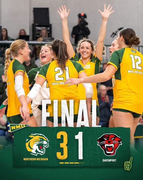 Casey_Ford33's tweet photo. 3 cheers for @NMU_Volleyball, @NMU_Football, and @NMU_WBBall for all winning today! Great day to be a Wildcat! #GoCats https://t.co/jPa52YJc2t
