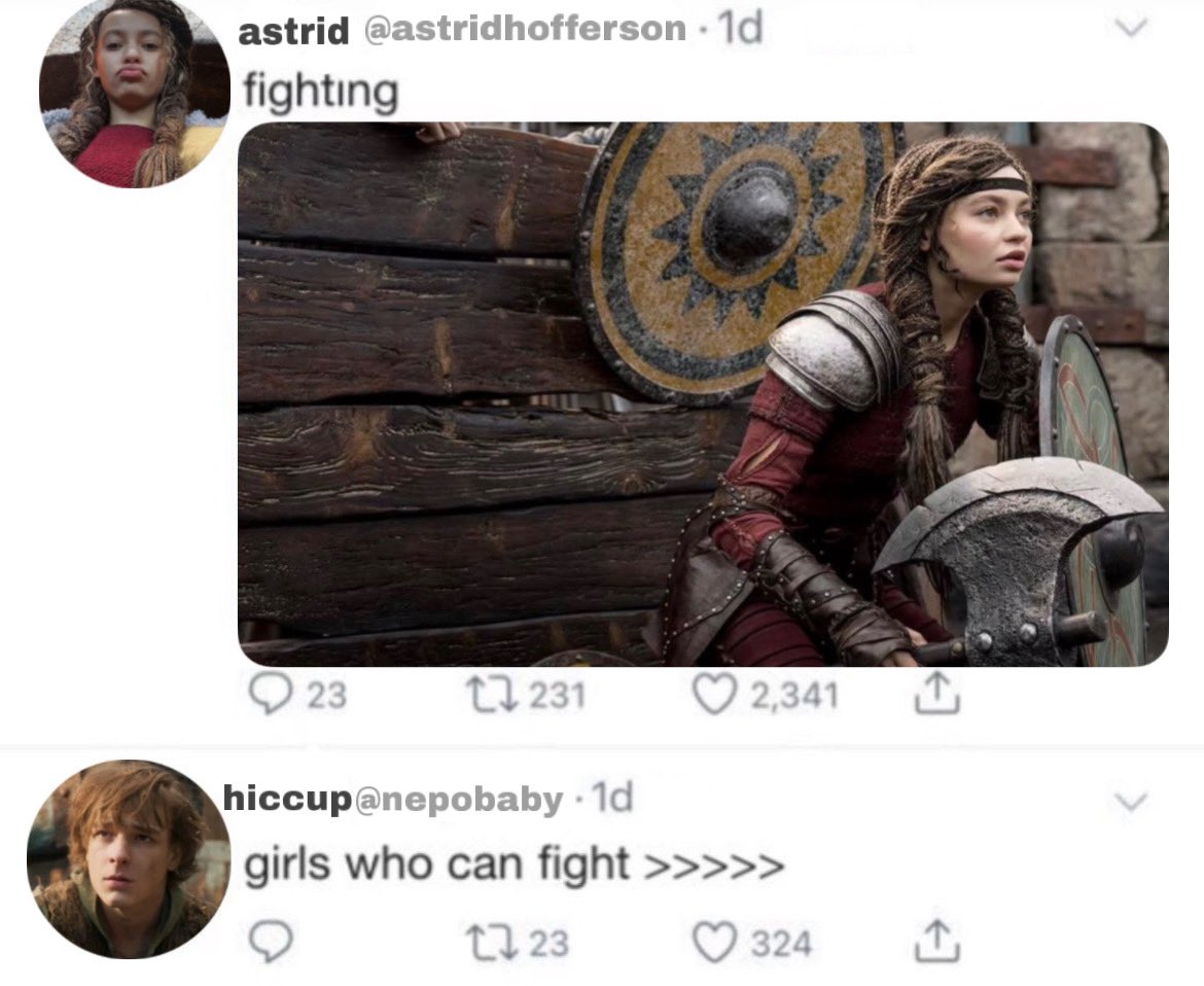 i need more hiccstrid live action content like I need air