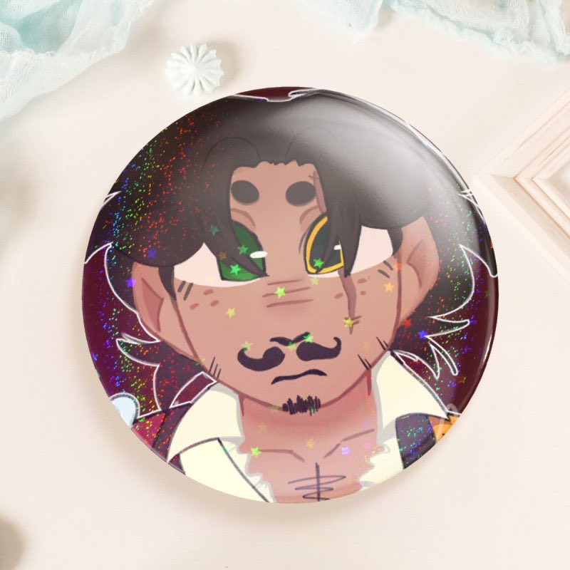 PressB_'s tweet photo. Turned this doodle into a badge with @ACGGoods !!!
Get your very own first officer today!

https://t.co/wDR56LfwxN

#idv #idvmerch #josebaden #idvfirstofficer https://t.co/MUaeaVKU9o