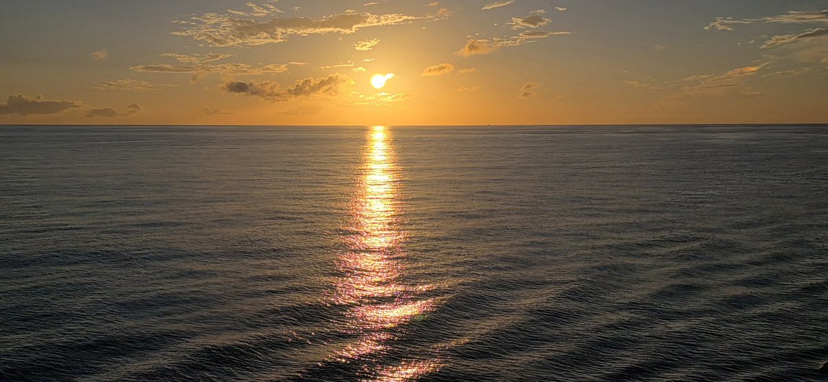 Beautiful sunset from the new Star. <a href="/PrincessCruises/">Princess Cruises</a> brand new #StarPrincess in the Bahamas.
