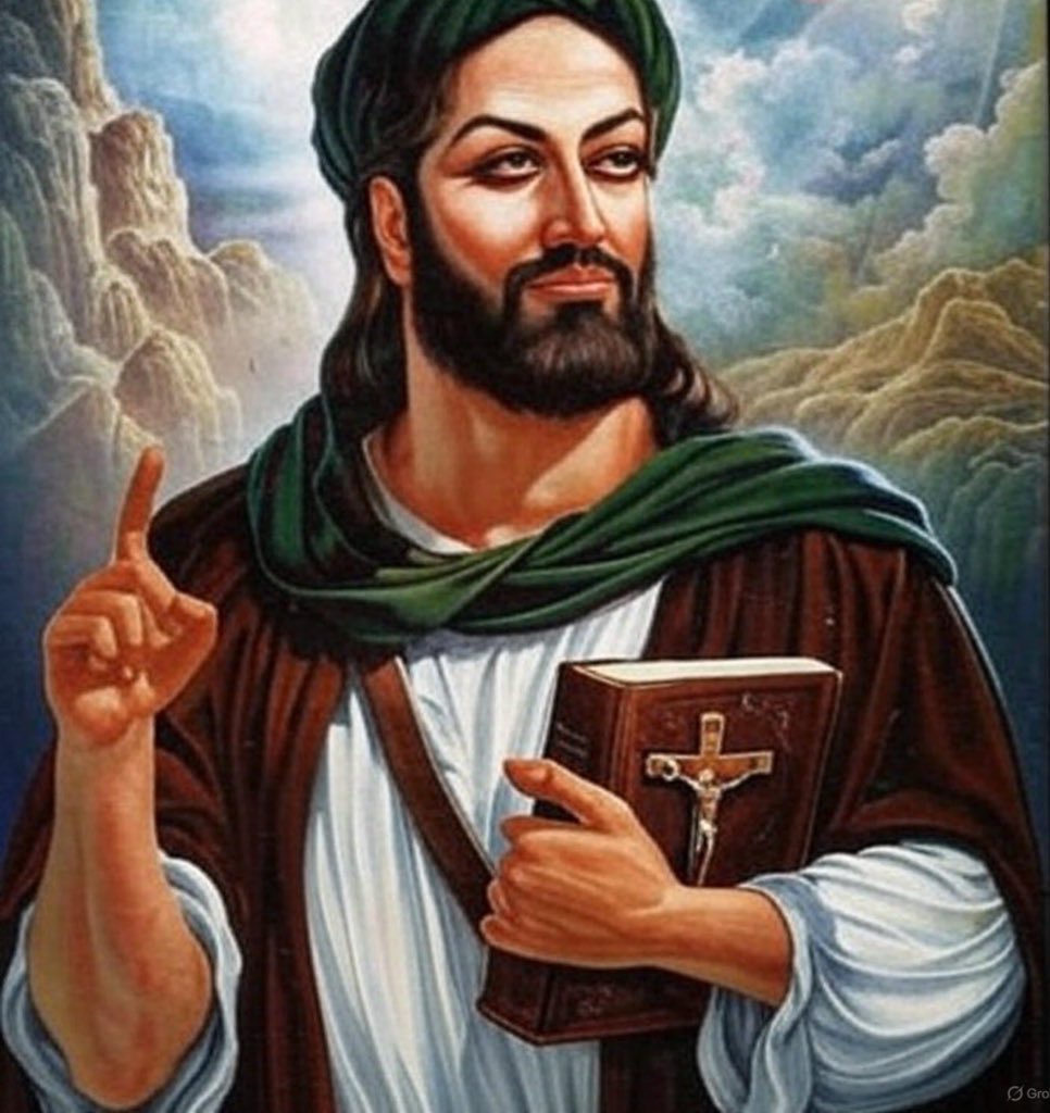 RansomCity13's tweet photo. @MercifulMessage Mohammed was a Christian https://t.co/6jtfCUUcca