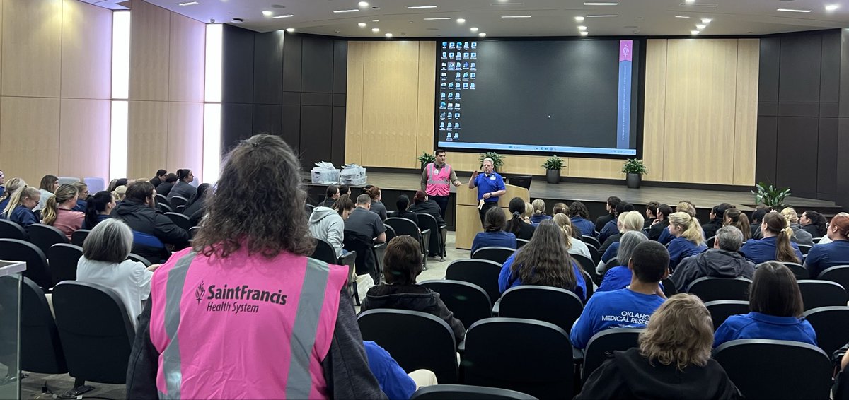 OKMRC's tweet image. Huge THANKS to our amazing #OKMRC volunteers who joined the #SaintFrancis #FullScaleExercise at the #PinkPalace in #Tulsa! 🙌 You helped test hospital #SurgeCapacity and strengthen community readiness. 💙 #Preparedness