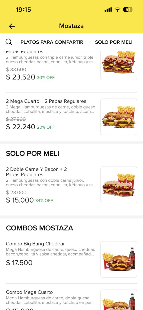 MariaLauVillar's tweet photo. @Mostaza_ok @mercadopago cuál es la avivada de poner un precio a una promo sin bebidas  y cuando queres pedir te obligan a pedir bebida y te la cobran???
Hace más de una semana que está la PROMO FALSA 
#promofalsa #promoengañosa #falsapromo https://t.co/W0e8Ekp5H8