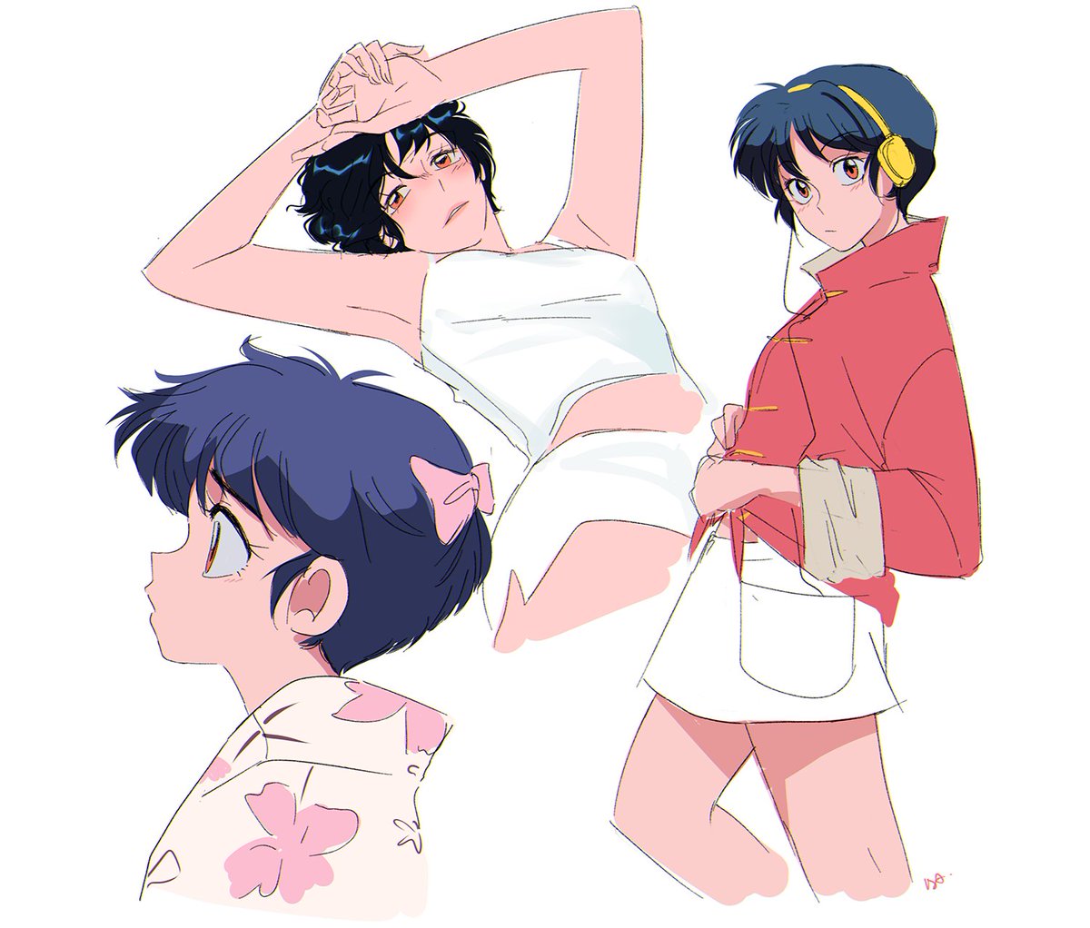 sketches random de my precioooousss #あかね