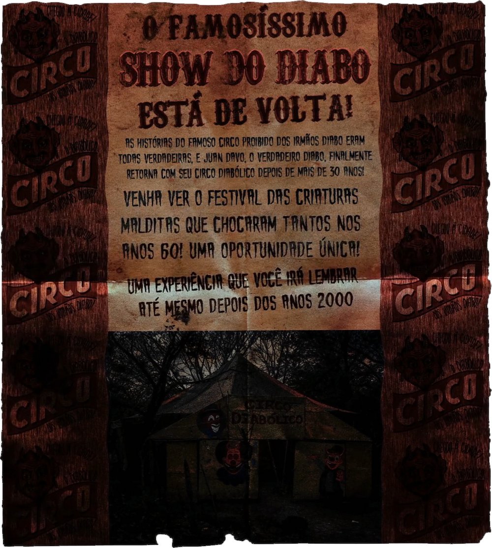 flashcaue's tweet image. ATENÇÃO, O CIRCO DO DIABO ESTÁ DE VOLTA