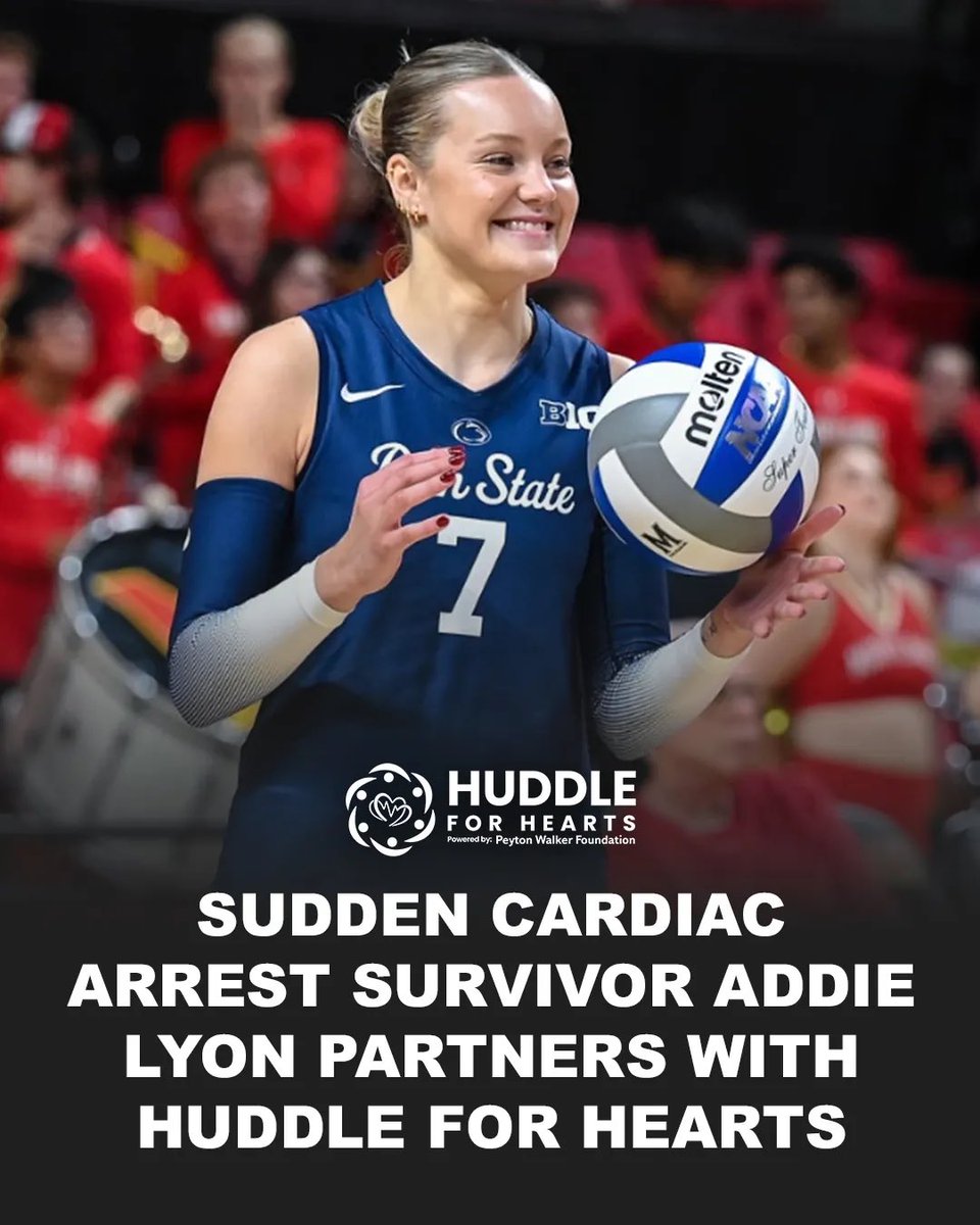 HuddleForHearts's tweet photo. CPR saved Addie’s life! She is joining Huddle For Hearts to raise awareness about sudden cardiac arrest and the importance of learning CPR.

Sudden Cardiac Arrest is the # 1 killer of student-athletes and the leading cause of death on school campuses. https://t.co/M2zqkI6H9s