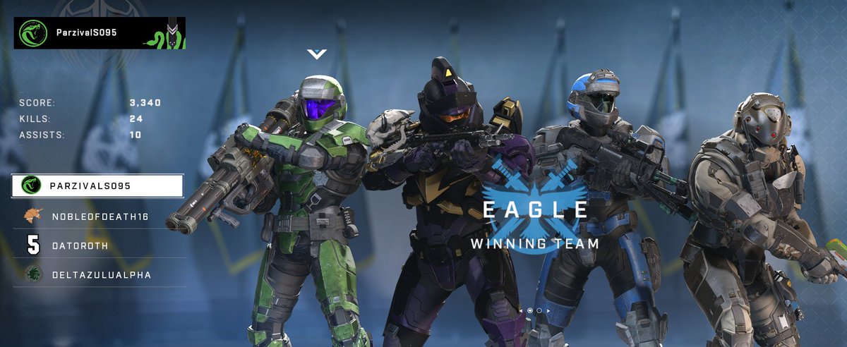 Congratulations to our winners of the <a href="/WomenofHalo/">Women of Halo ✨</a> 4v4 Bracket!

They have each earned a WoH merch package, a 405th Challenge Coin, and stream codes form the various HCS events during the season! 

Amazing gunplay, an thank you especially to the ladies at WoH from helping with