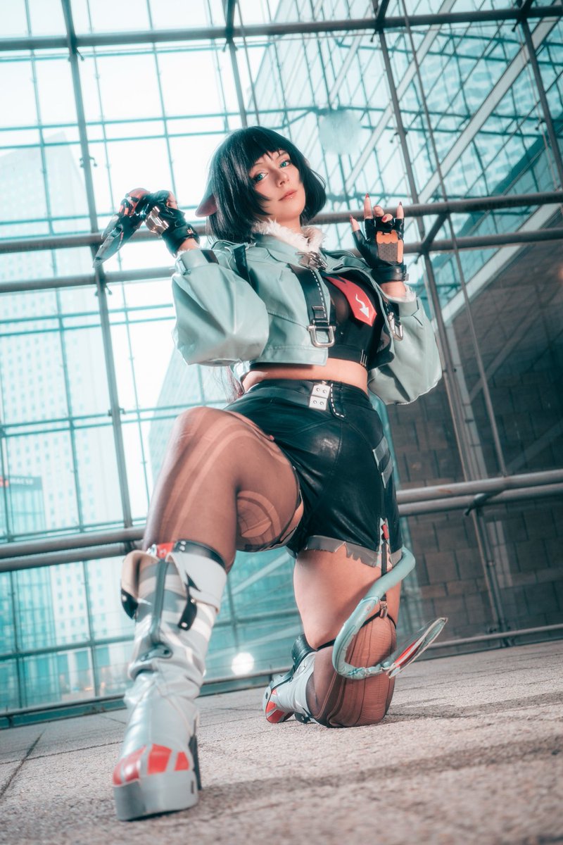 Sato_coser's tweet photo. Jane doe 🐀 
Pictures by @ZPeaktures 
#ZenlessZoneZero #janedoezzz https://t.co/fcIbuwIjoT