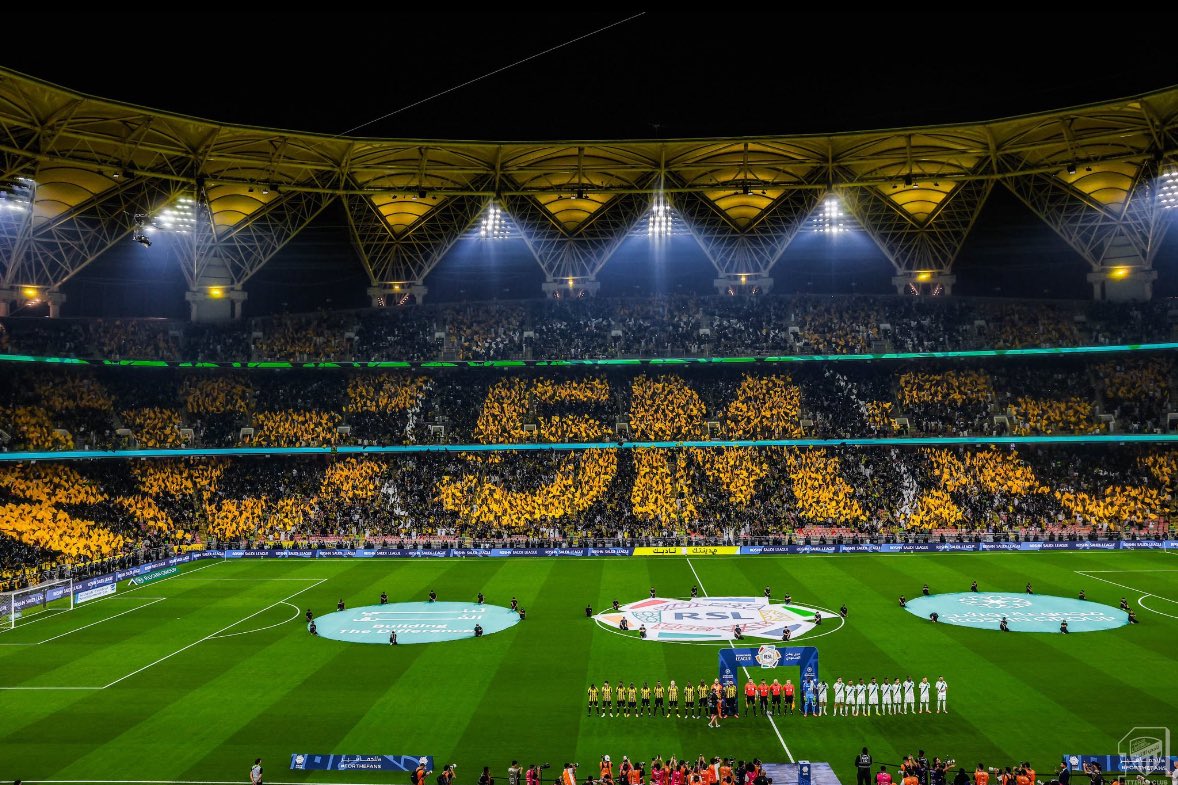 ⚠️

5 مليون مشجع .. 💛

اكبر مدرج في قارة اسيا باكملها .. 💛
اكبر رقم في قارة اسيا 5 مليون مشجع .. 💛

وتجيك ادارة فاشلة تبيع هذا المدرج 🤷🏻‍♂️