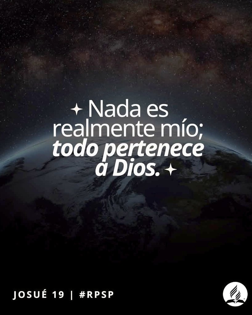 Josué esperó hasta el final para recibir su herencia.
El liderazgo verdadero sirve primero y reclama después. Josué 19
#PrimeroDios #rpsp #Biblia #Adventistas #Faith #spirituality
