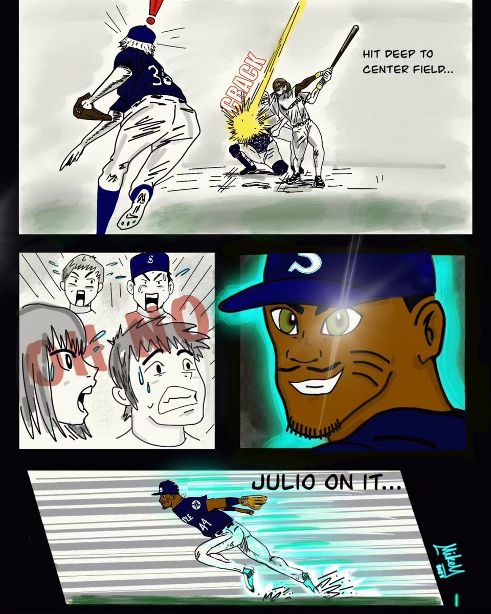 TheMariNERD's tweet photo. Immortalized forever in #MarinersManga! #JRodShow https://t.co/LINrouKbyp