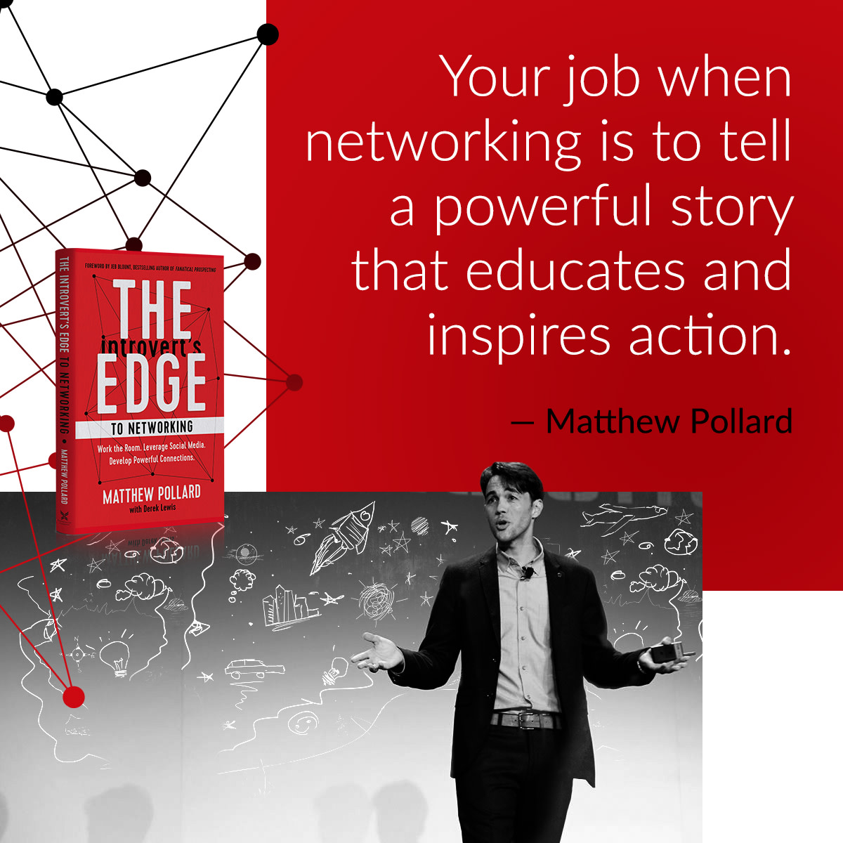 MatthewPollard_'s tweet image. People don&apos;t want to hear a list of features - they want to know exactly how you can help them, and they want proof you&apos;ve done it before! #networking #introverts

grow.lk/Network &amp;lt;--Get the first chapter free