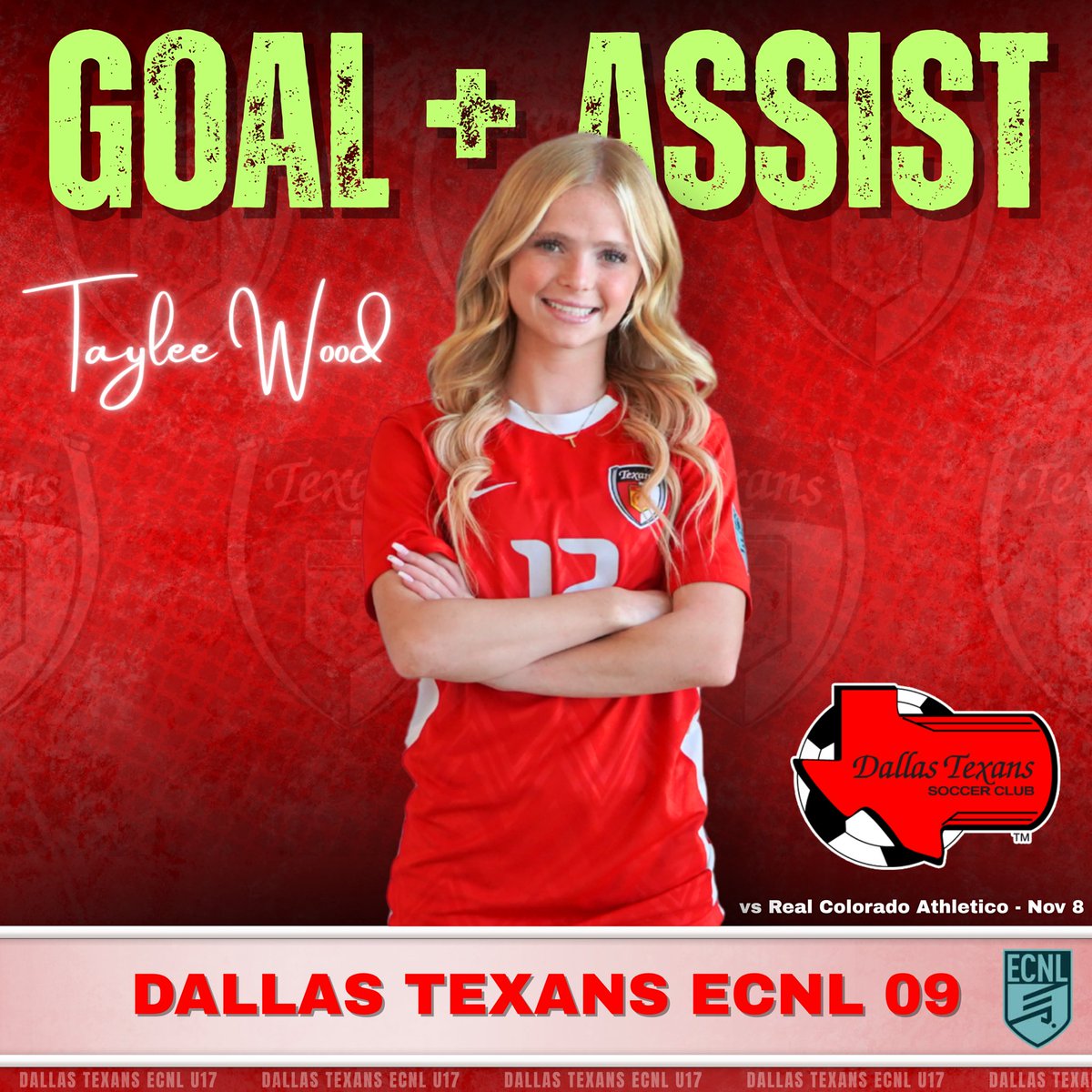 Dallas Texans 09G ECNL tweet media