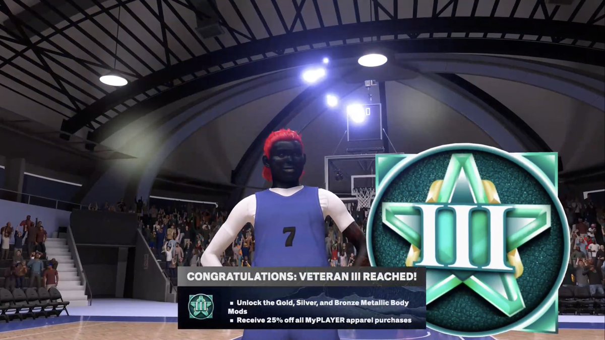 xAgentChan's tweet photo. 3/5 😮‍💨if my bar’s not glitched I’d probably be vet 4 by now. @NBA2K fix your game🥲 https://t.co/qr7L9DmkDI