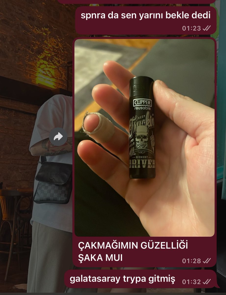 sadece en son öesajıma cevap alıcağımı bilmek