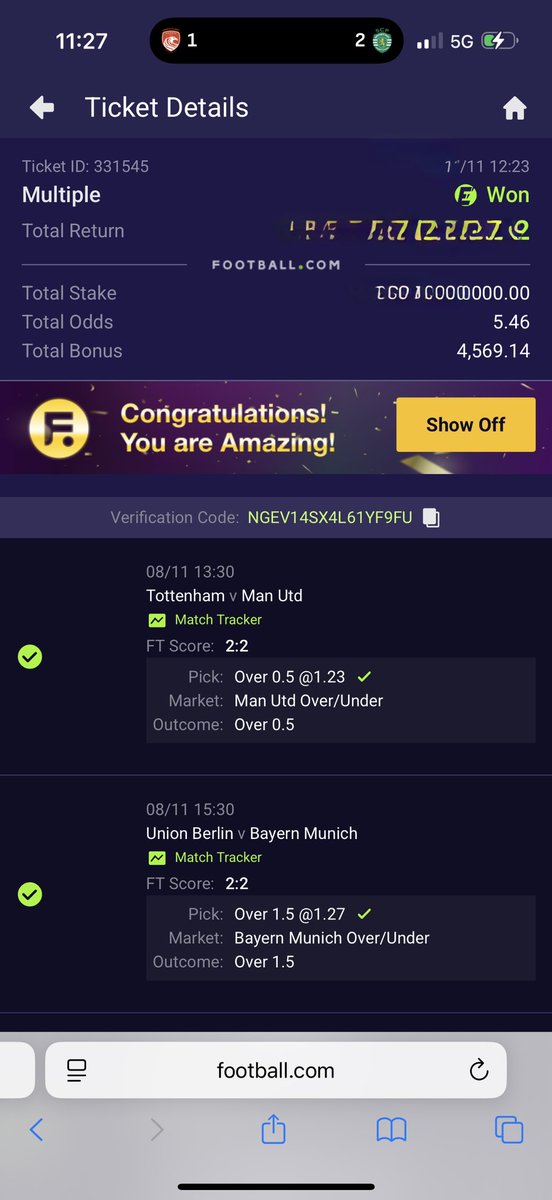 Boom 💥 sorry guy I couldn’t post this, I have been on the road