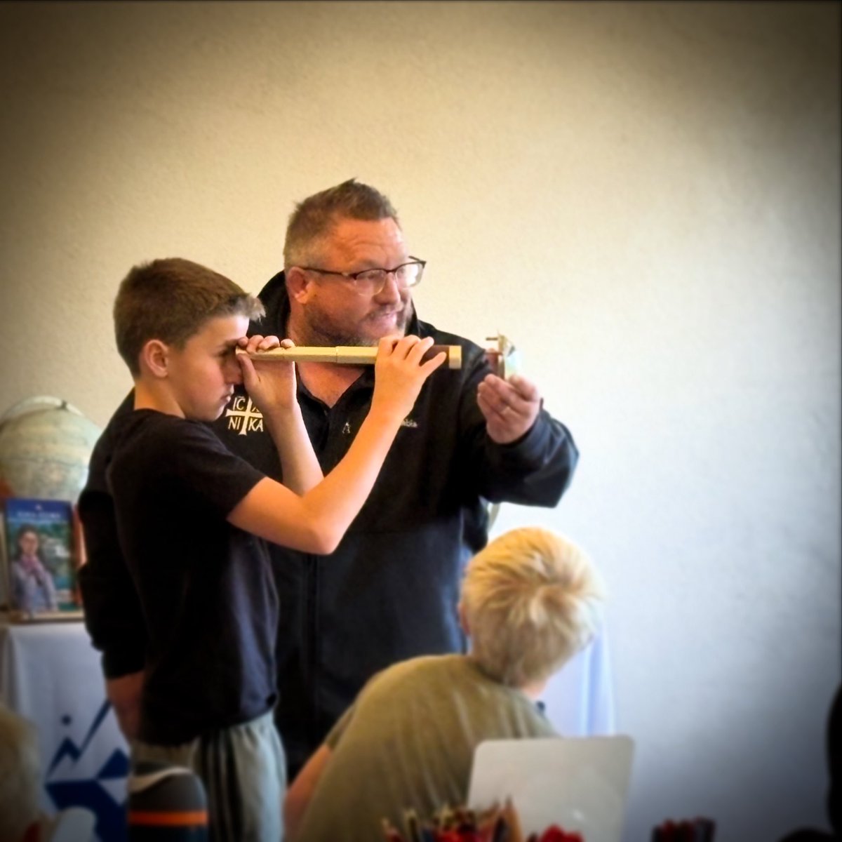 We all see the world through different spiritual "lenses." Some are based in philosophy or theology, others reflect our life experiences, or our social influences like media, education, etc. 

Two people, with different spiritual lenses, can see the same material thing... but