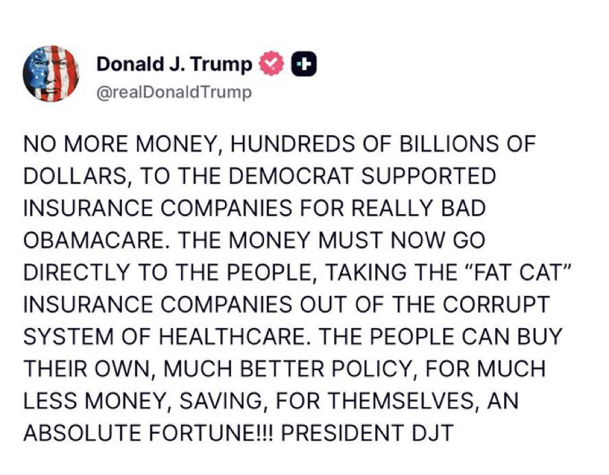 🚨 ‘MONEY TO THE PEOPLE’