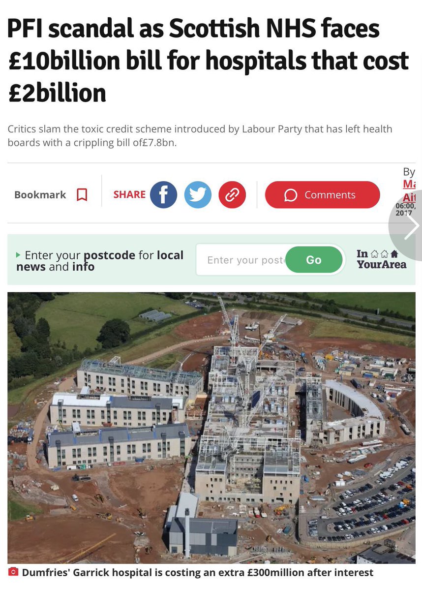 Mac_Gadget's tweet image. Wait a minute, WHO stitched up our NHS?
Scotland is still paying off your PFI debts… 😡 #LabourOut #LabourLiars