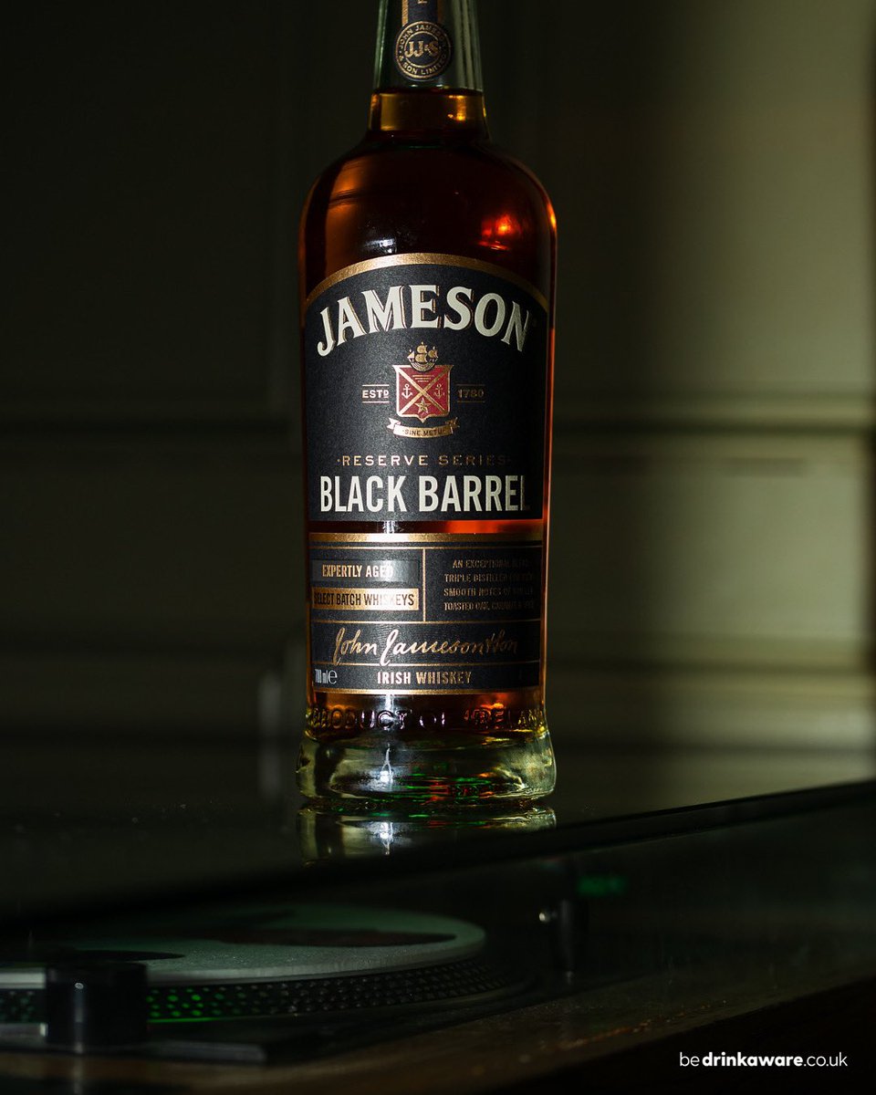 Jameson Black Barrel always hits the right note.