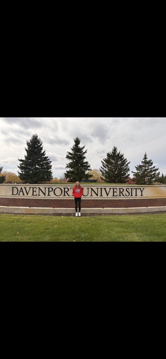 I’m very thankful to receive an offer to continue my academic and athletic career at Davenport University! Thank you <a href="/DU_CoachSanders/">Shonda Sanders</a>, <a href="/CoachDom989/">Dom McBride</a>, and Coach Jordyn for an amazing visit. I loved touring campus and watching practice! <a href="/MPremier2727782/">MiPremier27</a> <a href="/MIpremierbball/">Michigan Premier</a> <a href="/iamtwillis/">Coach Willis</a>