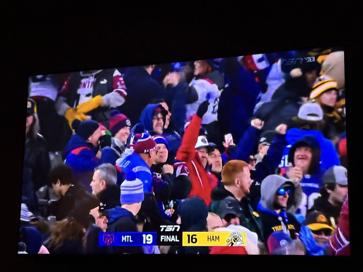 Yay  Als going to Grey Cup.