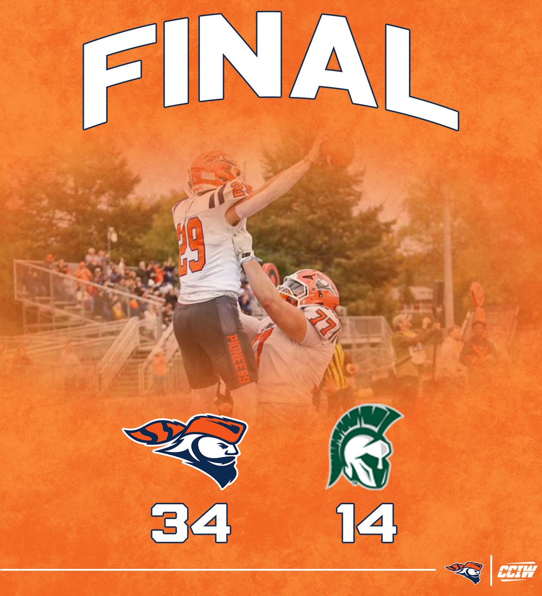 Carroll U Football tweet media