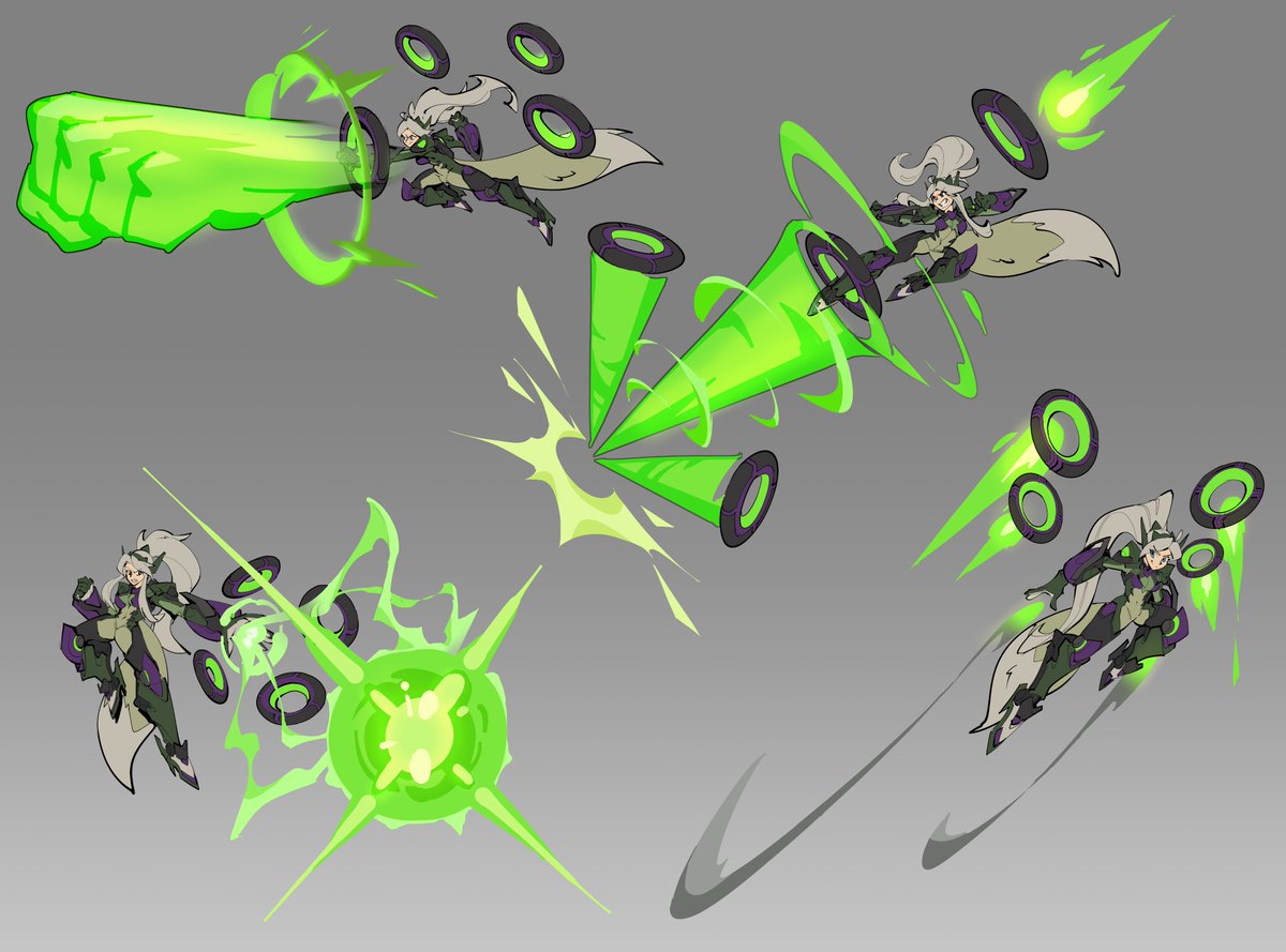 artsyyellow's tweet image. Some Character Ability study commissions!