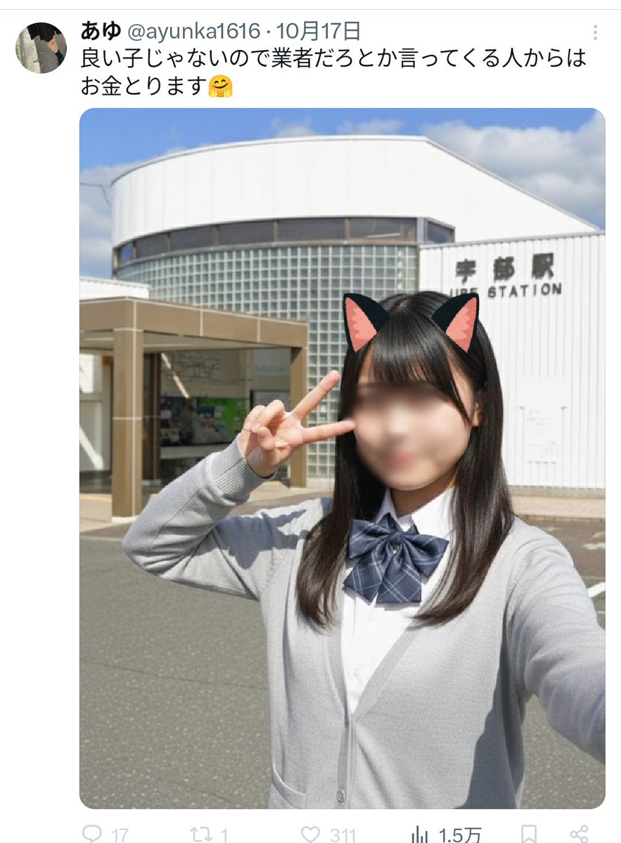 ken_private_'s tweet image. トライアルだけだとあゆ @ayunka1616 は「たまたまだろ」と言うかもしれないが、宇部駅前の写真も明らかにストリートビューとの合成。
雲がここまで完全に一致することが有り得ないことくらいは、誰にでもわかる。
 #山口P活
 #P活山口