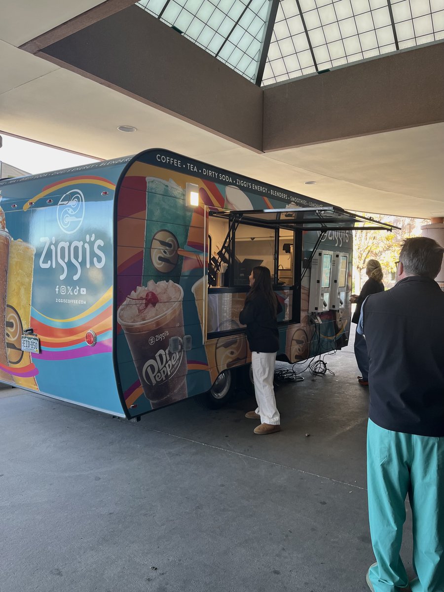 LUHFoundation's tweet photo. LUH Foundation surprised our hospital staff by bringing out @ZiggisCoffee Trailer on Wed as a thank you for all they do for our hospital, patients and community! Without our healthcare workers we wouldn't be Longmont United! Turns out our staff really love Ziggi's!! ☕️💙 https://t.co/bkaXJKdsrE