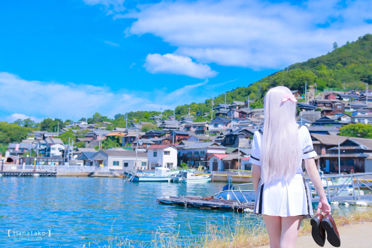 chimari0303's tweet photo. 眩　し　さ　だ　け　は
忘　れ　な　か　っ　た。

【サマポケ　🦋　
　SummerPockets】

キービジュアルの再現コスプレ
(꒪˙꒳˙꒪ )♡

#サマポケ
#SummerPockets
#花蛸cosplay https://t.co/6XBl6ktf0O