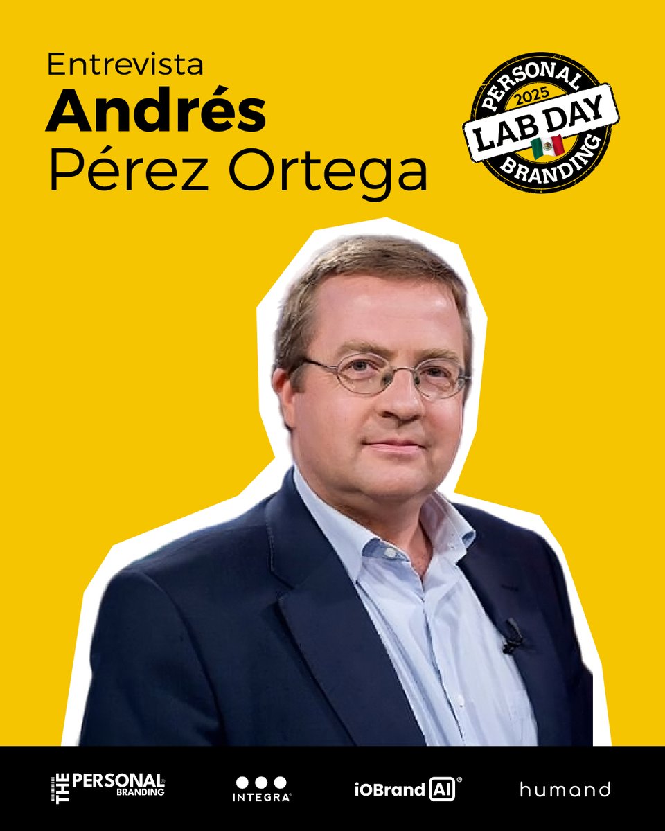 “El profesional libre tiene que tener una #marcapersonal.” <a href="/marcapersonal/">Andrés Pérez Ortega #ProfesionalesLibres</a> comparte cómo una marca potente impulsa el éxito y la libertad profesional.

🎥 Entrevistas #PBLabDay2025
Disponible en🟣 Humand &amp; 🔴 YouTube
 tally.so/r/mekeGk