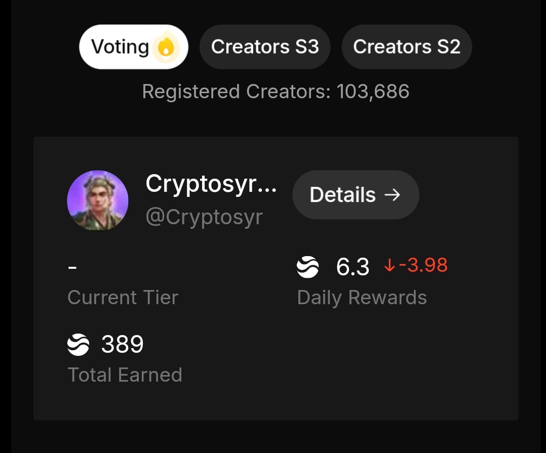 Cryptosyr's tweet image. Selam arkadaşlar. Ne kadar çabalasam da gönderilerim 50-100 arası görüntülemeye zor ulaşıyor. Haliyle günlük 5-10 $RiverPts kazanıyorum ancak. Merak ediyorum 3-5k görüntüleme alsam nolacak diye, 1 kere ulan 😌
 @River4fun @RiverdotInc
