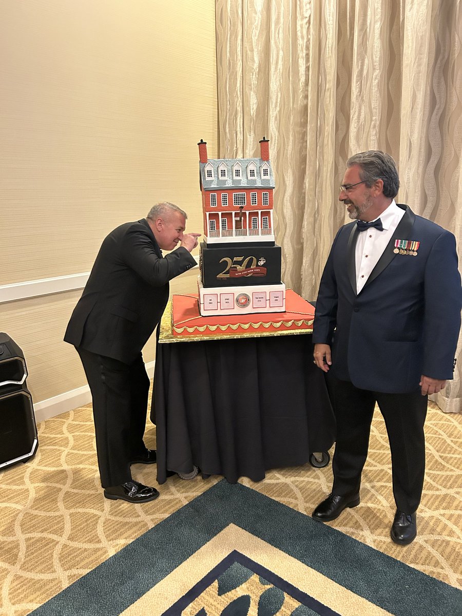 It’s game time! 

Celebrating 250 years of Marine Corps awesomeness at the Marine Corps Birthday Ball in Orlando. Without a doubt the best birthday cake I’ve ever seen!!

Semper Fidelis!

#usmc #USMC250 #marines #marinecorps