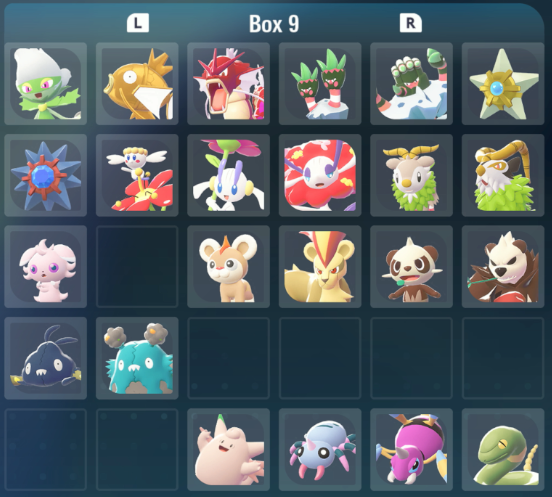 We're inching every closer and closer to the Z-A Shiny Living Dex. Here's hoping I have this finished by next weekend.