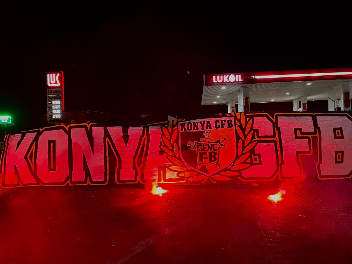 CANLAR VAR VERİLMEYE! 

FENERBAHÇE'MİZ kayserispor maçı için kadıköy yolundayız. 

#KONYAGFB