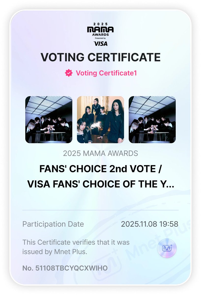 dia 10 x-x
Give #ENHYPEN their Daesang on #2025MAMAVOTE