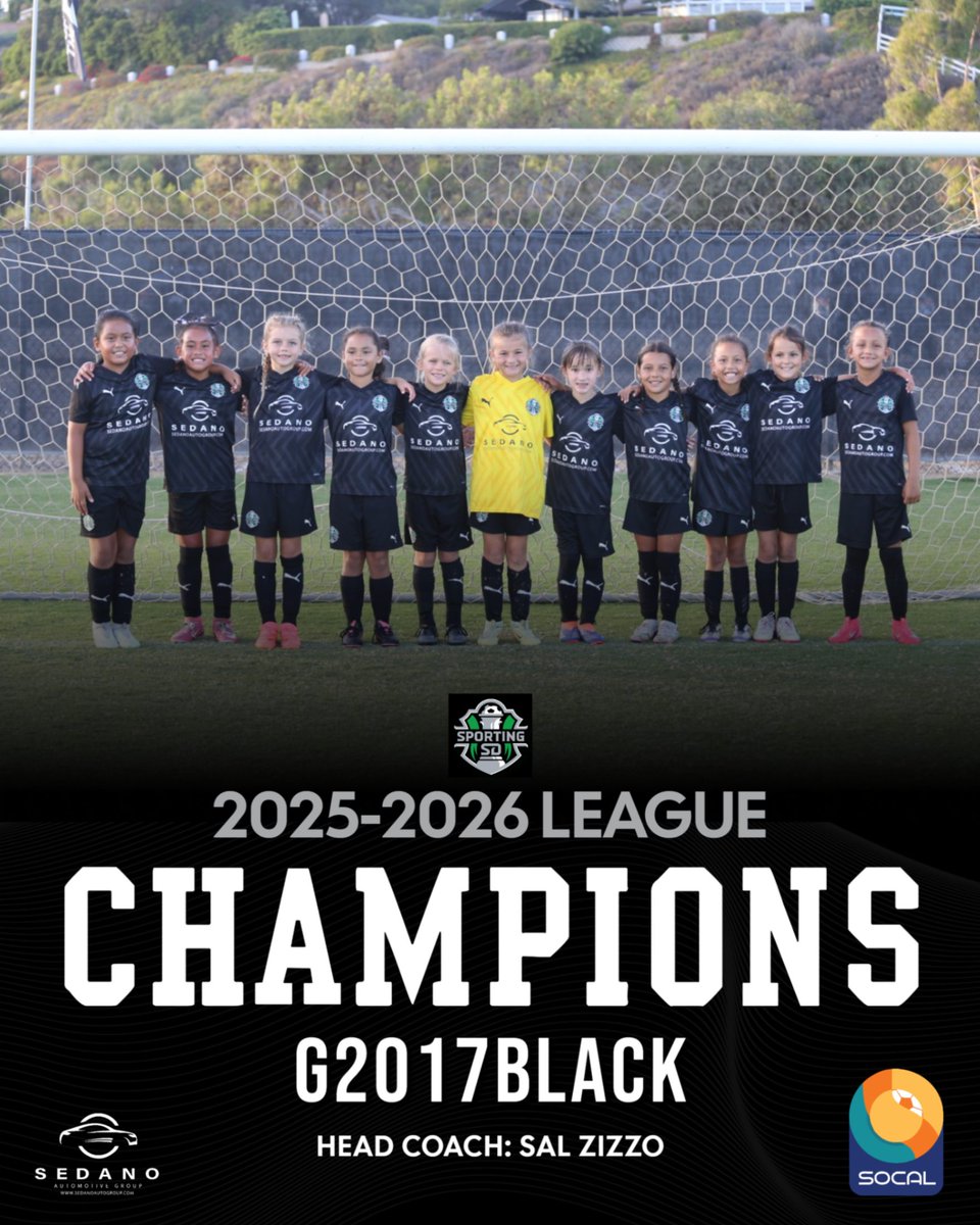 Great job to this group of 2017s! Dominated in summer and in league play. #playforthepatch #puma #sedanoautogroup #sandiego #soccer #eastcounty