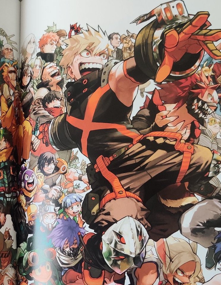 i just know his fans in the mha universe go crazy every time he appears outside for a fight or any pro hero events