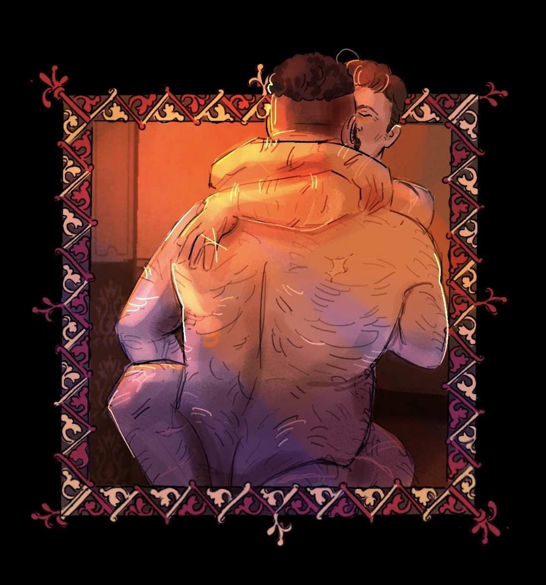 Day 5 size kink(?) idk honestly 
#radzig #hanush #kcd2 #radzigkobyla #kcd #KingdomComeDeliverance2 #hanushofleipa