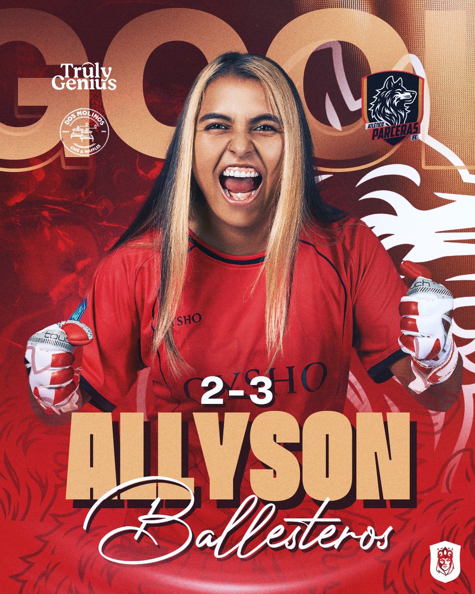 ParcerxsFC's tweet photo. ⏱️ 40’ | ⭐ ¡GOOOOOOOOOOOOOL!  ¡BALLESTEROOOOS!

🐺 2 - 3 🐱

#VamosParceras https://t.co/IN1rMyxgTU