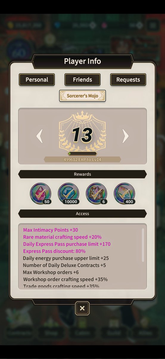 You don't want to know how much I spent to get to this level of sorcerer's mojo💸💸💸