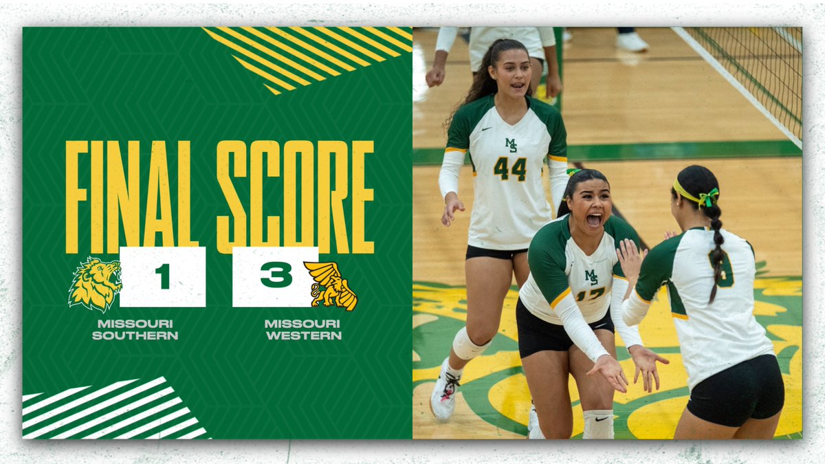 FINAL SCORE

MSSU vs. MWSU  |  25-23, 25-27, 17-25, 17-25