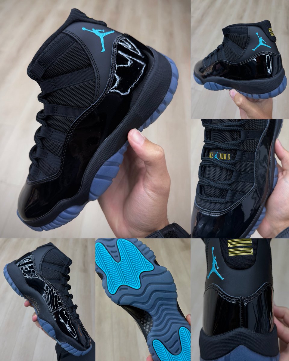 zSneakerHeadz's tweet image. 2025 “Gamma” Air Jordan 11 in-hand look! 🔥🔥
Releasing on December 13th.