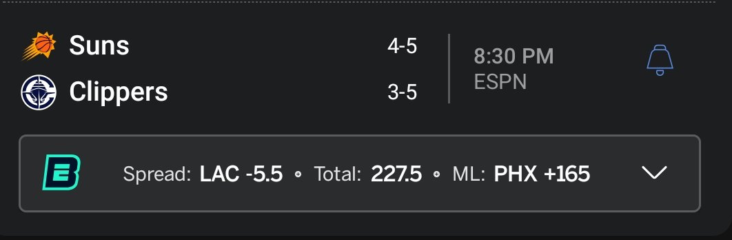 assassinpicks's tweet photo. ☀️🏀 Suns vs. Clippers: Top Leans 🏀✂️
Spread: Suns +5.5 🎯
Total: OVER 227.5 🔥
Player Prop: Ivica Zubac OVER 15.5 Points 📈
Let's beat them bookies 🥷
#NBAPicks #Value #LateSlate https://t.co/lnTKxMCiQD