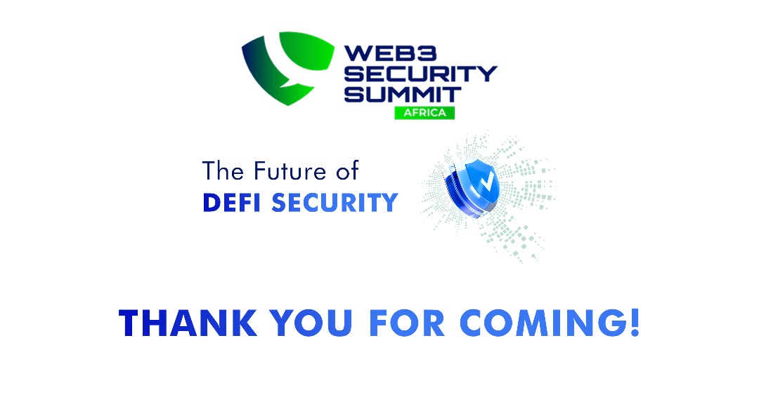GuildAudits's tweet image. A heartfelt thank you to all SRs, Builders and web3 enthusiasts who attended the #Web3SecuritySummitAfrica2025 event!
Your presence, energy, and shared commitment to a safer Web3 made this event truly special.

Special thanks to all our amazing speakers and facilitators
@Pelz_Dev…